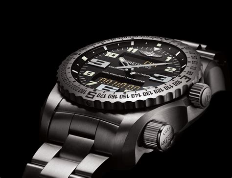 emergency mission breitling|pilot watch with emergency locator.